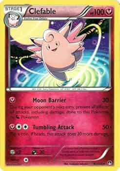 cley ポケモンカード Amazon.com: Pokemon - Clefable (82/122) - XY Breakpoint